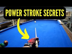 MAKE YOUR POOL STROKE STRAIGHT AND POWERFUL