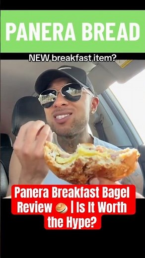 Panera Breakfast Bagel Review 🥯 | Is It Worth the Hype?