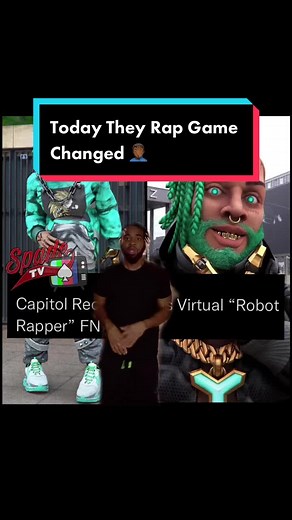 Rap Game Evolution: Capitol Records Introduces Robot Rapper 🎤