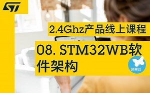 05-Wireless_2.4Ghz产品线上课程：STM32WB软件架构