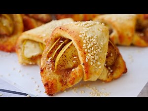 ТВОРОЖНЫЕ конвертики с Яблоками очень ПРОСТО И ВКУСНО