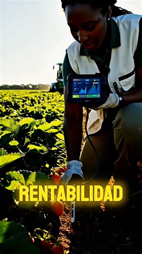 Los cultivos más rentables en la agronomía no siempre son los más grandes, y en esta serie comenzamos con la fresa, un cultivo intensivo que requiere buen manejo de suelo, riego y nutrición, pero que puede generar alta rentabilidad en poco espacio, ya que cada planta bien manejada puede producir fruta de alto valor comercial durante varios meses, especialmente cuando se controla pH, materia orgánica y sanidad del cultivo. #CultivosRentables #Agronomía #Fresa #ProducciónAgrícola #AgriculturaTécni