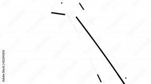 weird shapes animation. digital error loop Stock Video