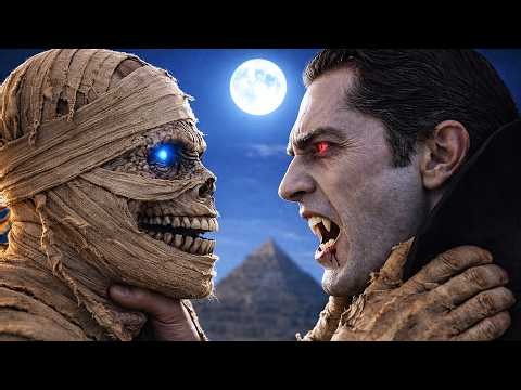 MUMMY vs DRACULA – Horror Cinematic Short Film (4K AI)