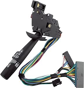 BOXI Multi-Function Combination Switch - Turn Signal Switch Compatible for GMC Chevy Astro C1500 C2500 C3500 Suburban K1500 K2500 K3500 Express 1500 2500 3500 Yukon | OE# 26083628 26036313