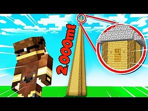 LA CASA PIÙ ALTA DI MINECRAFT (Vanilla 1.14)