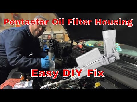 Replacing The Oil Filter Housing On A Jeep Cherokee KL 3.2 Pentastar