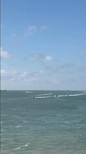 Ocean Speed Challenge 🚤 Who's the Fastest? #OceanViews #WaterSports #SeaAdventure #SpeedBoat