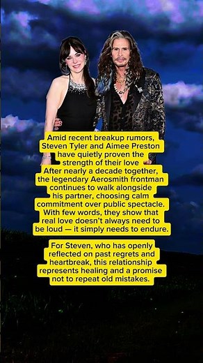 A Love That Endures: Steven Tyler and Aimee Preston Remain United Despite Rumors #steventyler #news