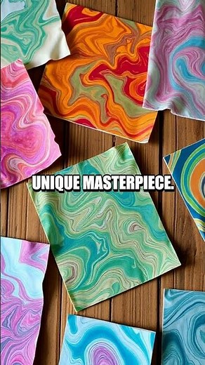 The Amazing Secrets of Paper Marbling