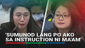 84K views · 622 reactions | WATCH: The testimony of Alice Guo's secretary on Tuesday, September 17 proved to be a puzzle piece that nearly completed the picture of her questionable notarization, with senators establishing a clearer timeline of the embattled mayor's escape from justice. Link to full story in the comments section. | ABS-CBN News | Facebook