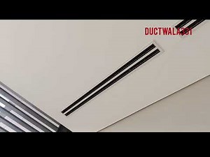 Installation of linear grill / Linear grill Ac / Linear grill/ Grill