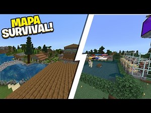 DOWNLOAD DO MAPA SURVIVAL COM VARIAS FARMS AUTOMÁTICAS, CONSTRUÇÕES E ITENS OPS ‹ MOSTRANDO MAPAS ›