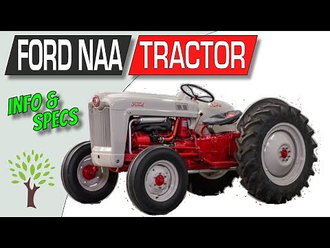 Ford NAA Tractor (1953 - 1954) - Information