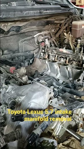 Toyota Lexus intake Manifold removal #lexus 5.7 toyota intake manifold removal#automobile
