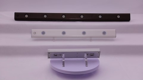 AMAX LIGHTING LED Bar Light Plug-In/Hardwire 10 in. LED White Under Cabinet Light with Dimming Button LED-B2WT