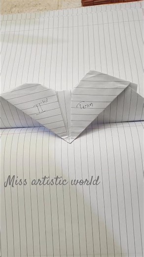 Notebook divider in 1 min #notebook #divider #schooldiy #diy #papercrafts