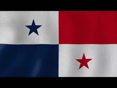 Panama, flag, beautiful wallpaper free stock video. Free for use & download.