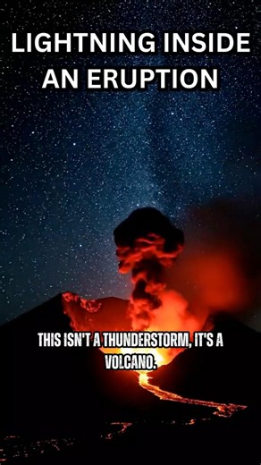When a Volcano Creates Lightning ⚡