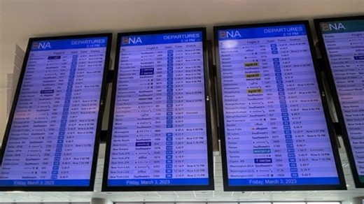 FAA issued ground delay for Nashville flights due to air traffic control staffing shortage