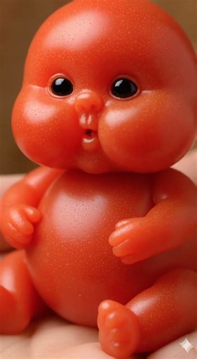 This Funny Tomato Baby 😂🍅