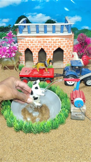 Diy tractor video mini water pump science project #diykisanfarm #tractor​ #youtubeshorts 785