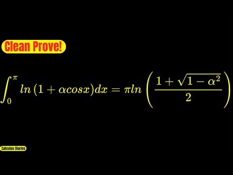 Feynman’s Trick Turns This Integral into Pure Elegance
