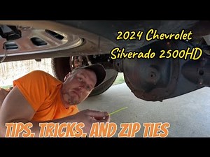 Rear Differential Fluid Level Check | 2024 Chevrolet Silverado 2500HD 6.6 Gas