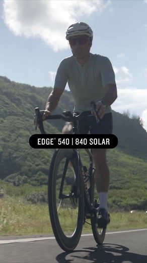 12K views · 46 reactions | What if you had a cycling computer that was powered by the sun? You’d be brilliant, that’s what. #NeverStopCycling | Garmin | Facebook