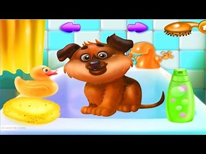 Kids Learn to Care Puppy - Puppy Dog Sitter Dress Up & Play Android Pet Care Game for kids