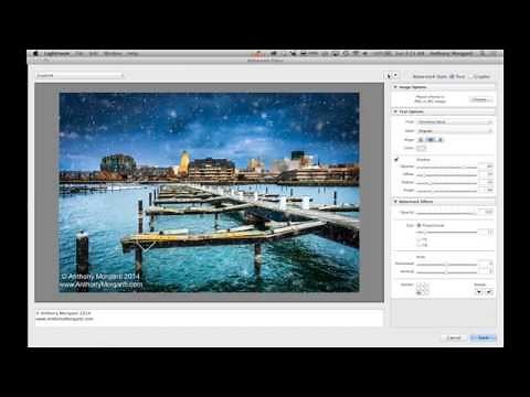 Learn Lightroom 5 - Part 34: Watermarks