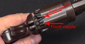 Watch: Walch Navy 6-Chamber, 12-Shot Revolver - AllOutdoor.com