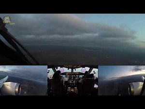 Boeing 787-9 Dreamliner Cockpit Takeoff: Saudia Airlines out of Paris CDG [AirClips]