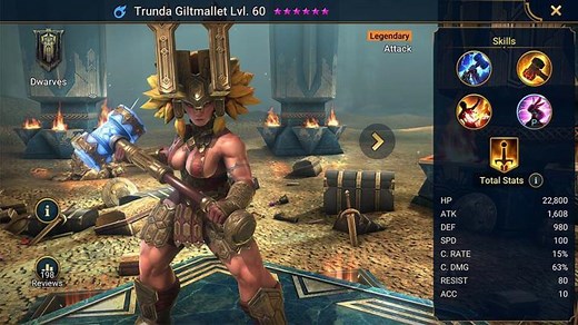 Trunda Giltmallet - HellHades - Raid Shadow Legends