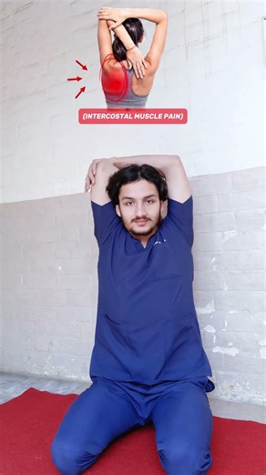 Intercostal Muscle Pain? This Stretch Helps FAST #shorts