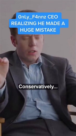 Watch the exact second his corporate career flashes before his eyes 😂 #ceo #comedy #parody | CollegeHumor