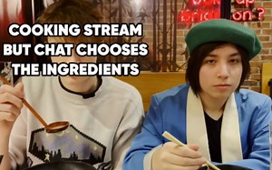 【Quackity】10.23直播COOKING STREAM BUT CHAT CHOOSES WHICH INGREDIENTS I USE