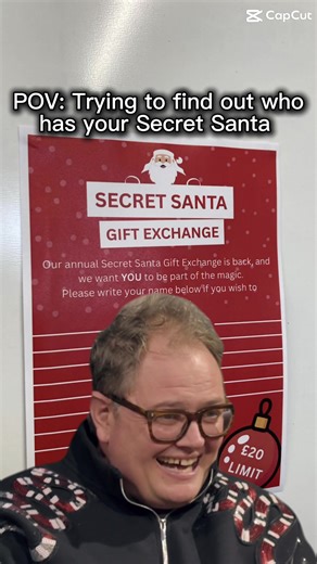 POV: it’s office secret Santa time & youre trying to find out who has you🤭 • #fyp #secretsanta #transport #christmas #alancarr