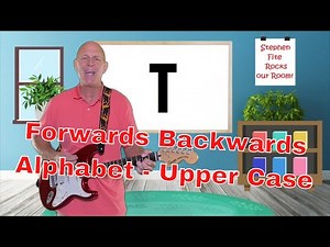 Forwards Backwards Alphabet - Upper Case