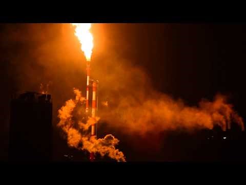 BASF Steamcracker Fackel