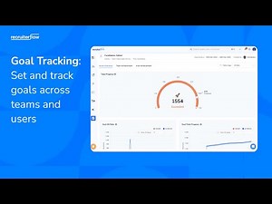 How to Set Team Goals & Track Performance in Your Recruiting Agency | Recruiterflow Goals Tutorial