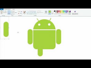 How to Draw Famous Phone Brands In Paint! (Tutorial)