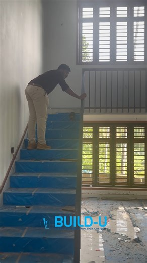 Er.Jasim Anamangadan on Instagram: "Witness the transformation! 🏗️ From raw space to stunning interiors. Featuring custom wardrobes, railings, and kitchen cabinets. BUILD-U: Excellence in Design. For Consultation : BUILD-U 📲 +91 9495640557 +91 8943331425 📍 Calicut -HiLite Business Park 📍 Malappuram- Kelco Tower Perinthalmanna #StructuralEngineering#CivilEngineering#SiteInspection#ConstructionLife#HomeRenovation#BuildingDesign#ArchitectureLovers#EngineerAtWork#SafetyFirst#HomeInspection#Dream