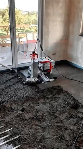 Floor Screed Leveling Work Tool Using Automatic Leveling Machine #worktool