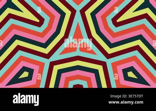 seamless abstract pattern with geometric elements. vector illustration of wavy lines. textile, wrapping, wallpaper. fashion design Stock Video Footage - Alamy