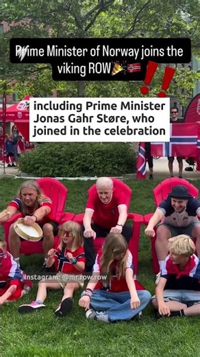 Norway’s politicians perform “Viking Row” in parliament