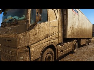 Washing the Volvo FH Refrigerated Truck: An Amazing Journey from Dirt to Shine!🚚✨️