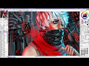 SAI Speedpaint : Hazard City