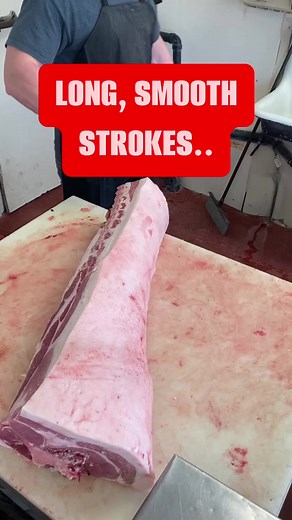 1.6M views · 6.4K reactions | Little pork loin action for ya on a Monday! #reels #trending #pork #pig #butcher #explore #explorereels #exp #foryou #fyp #breakdown #bluecollar #work #dothework #monday #local #utah #american #art #beauty #skill | Lazy J Meats | Facebook