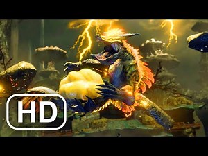 Monster Hunter Rise - FINAL BOSS Cinematic Intro (Ibushi and Narwa Serpent Elder Dragon)